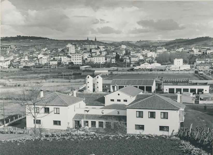 Centro de inseminación artificial de vacuno en Betanzos (A Coruña), 1965
